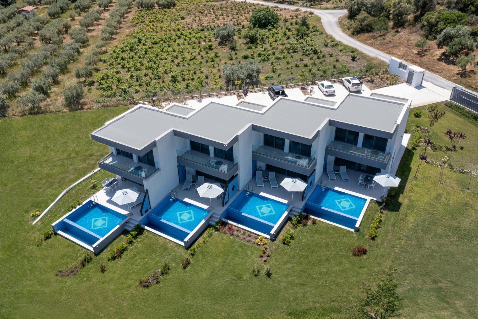 Elysium Villas Quartet Sarti Exterior photo